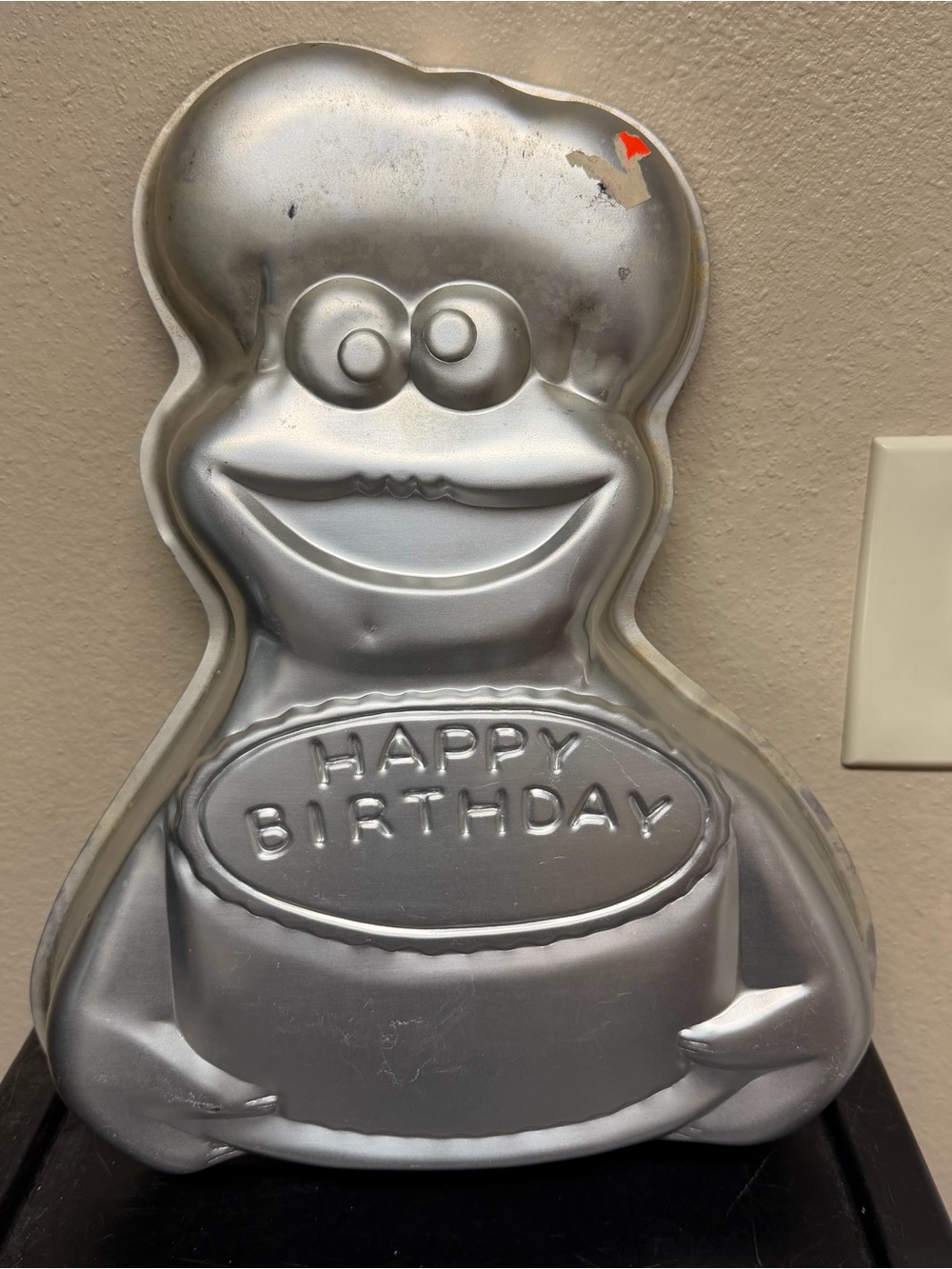 Vintage 1982 Muppets Cookie Monster Wilton Cake Pan